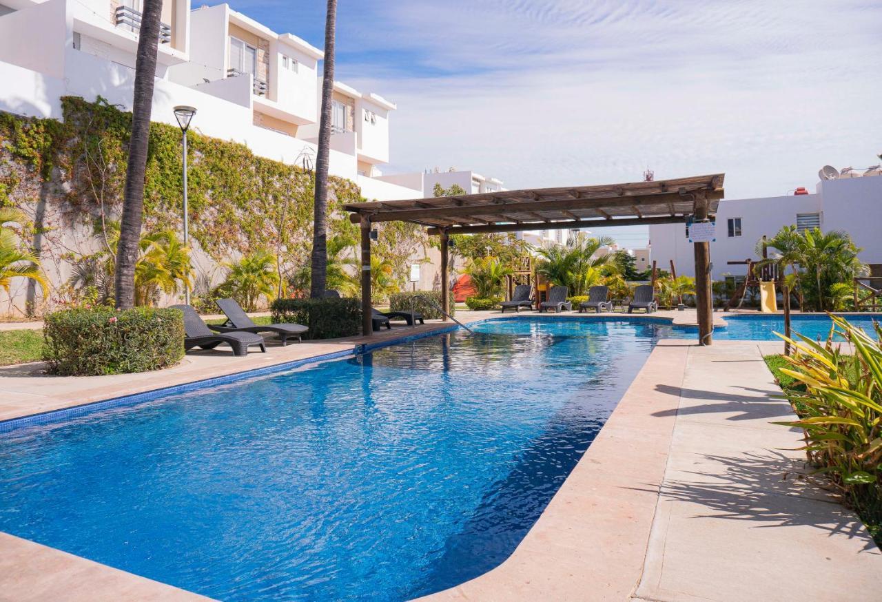 Willa Casa En Privada Frente A La Playa Con Alberca! Mazatlán Zewnętrze zdjęcie