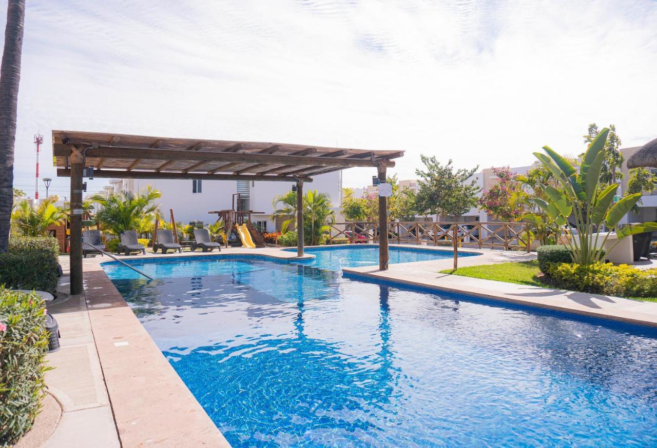Willa Casa En Privada Frente A La Playa Con Alberca! Mazatlán Zewnętrze zdjęcie