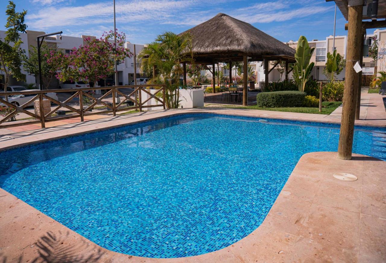 Willa Casa En Privada Frente A La Playa Con Alberca! Mazatlán Zewnętrze zdjęcie