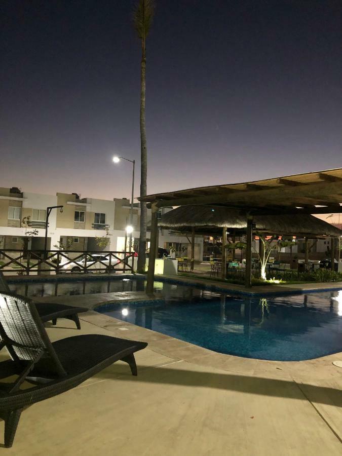 Willa Casa En Privada Frente A La Playa Con Alberca! Mazatlán Zewnętrze zdjęcie